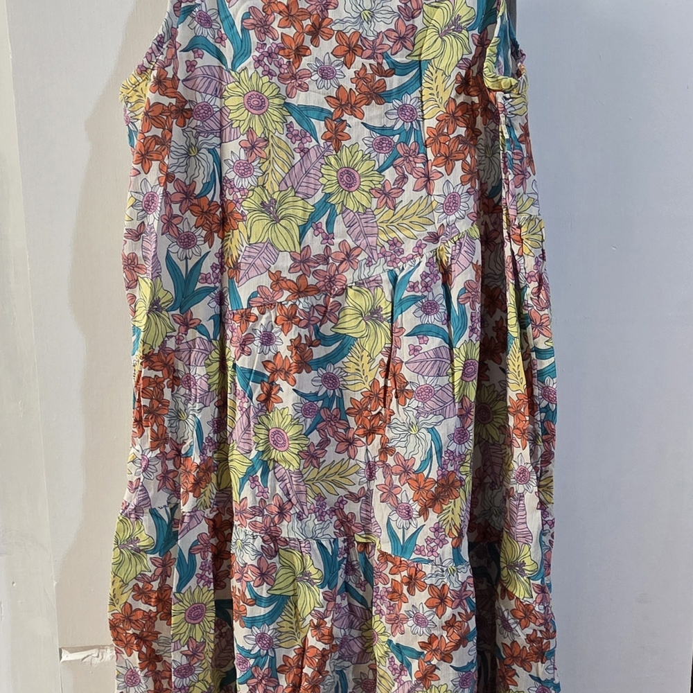 SO Women's Floral Maxi Skirt - Multicolor